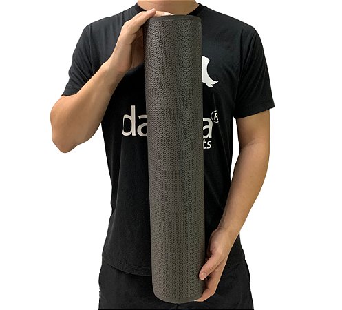 Rolo Massagem Liberação Miofascial 60x12cm DF1062 Preto Dafoca Sports