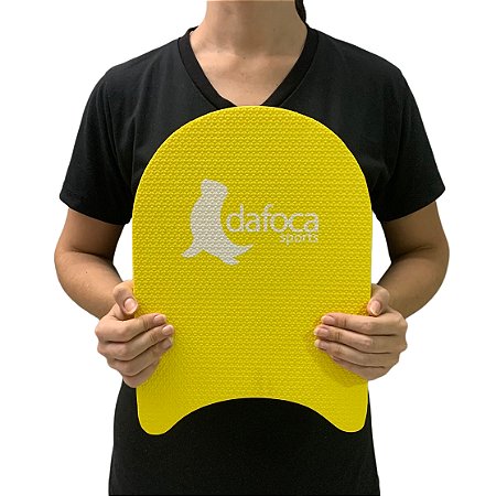 Prancha Natação Hidroginátisca DF1082 Pequena 34cm Amarela Dafoca Sports