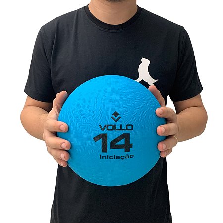 Bola de Iniciação Vollo BI014 Tamanho 14 Impermeavél Azul