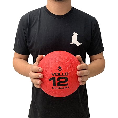Bola de Iniciação Vollo BI012 Tamanho 12 Impermeavél Vermelha