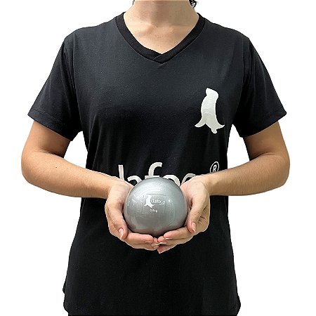 Bola Tonificadora Macia Peso 0,5Kg DS1060 Prata Dafoca Sports