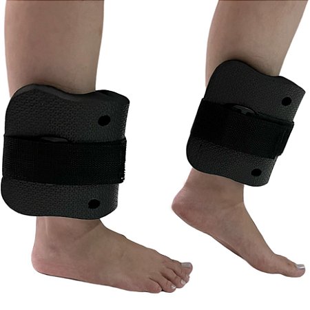 Par de Caneleiras de Hidroginástica Em EVA Peso 2 à 3kg DF4031-PT Preto Dafoca Sports