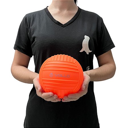 Bola Para Atividade Aquáticas Polo Aquático 20cm VV015-1 Vollo Sports Com Relevo Laranja