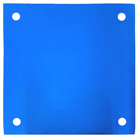 Tapete Flutuante Para Piscina 100X100cm 30mm Linha Max DF6020-AZ Dafoca Sports Azul Royal