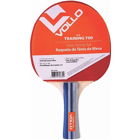 Raquete de Tênis de Mesa Ping Pong Training VT700 Medidas ITTF Vollo Sports