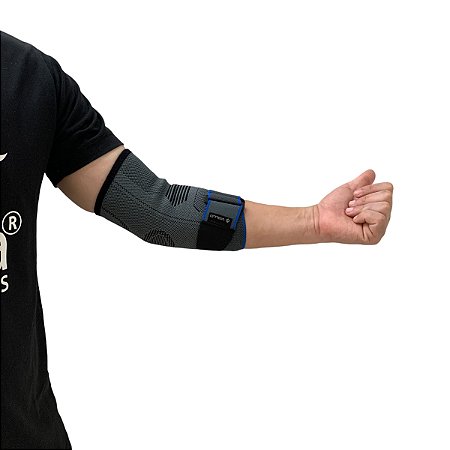 Cotoveleira Compressão Ajustável Esportiva Relieve VR5541-LXL G/GG Vollo Sports