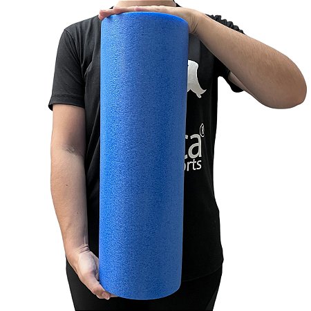 Rolo de Liberação e Massagem 45X15cm Azul Liftness Dafoca Sports