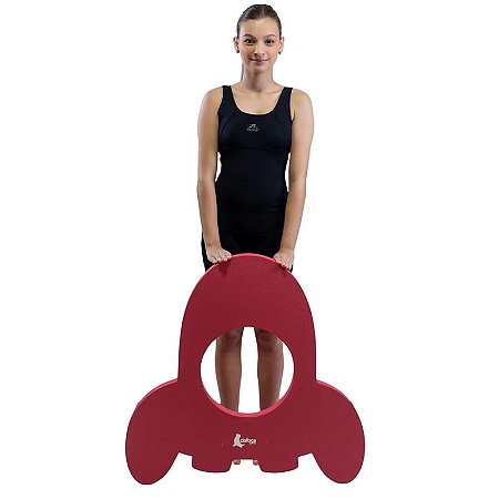 Tapete Flutuante Eva Natação Infantil Para Piscina DF4100-FO Foguete Vermelho Dafoca Sports