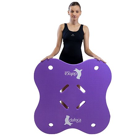 Tapete Flutuante Eva Natação Infantil Para Piscina DF4100-BO Borboleta Lilás Dafoca Sports