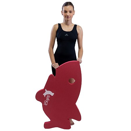 Tapete Flutuante Eva Natação Infantil Para Piscina DF4100-TB Tubarão Vermelho Dafoca Sports