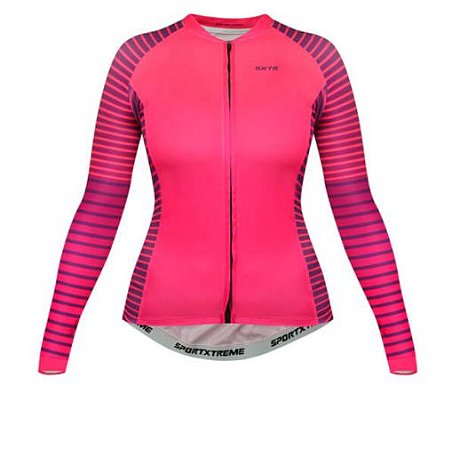 CAMISA CICLISMO SXTR SLIM BOREAL MANGA LONGA FEMININA