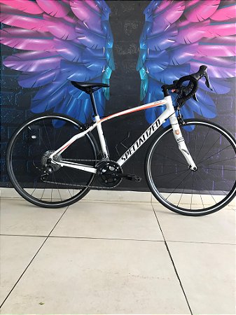 BICICLETA SPEED SPECIALIZED DOLCE TAMANHO: 51 BRANCA