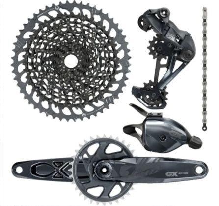 GRUPO SRAM GX EAGLE 12V 10-52 PRETO LUNAR - A sua loja de bicicletas,  peças, acessórios e vestuários na internet.