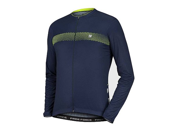 CAMISA CICLISMO FREE FORCE CLASSIC SOBER MANGA LONGA