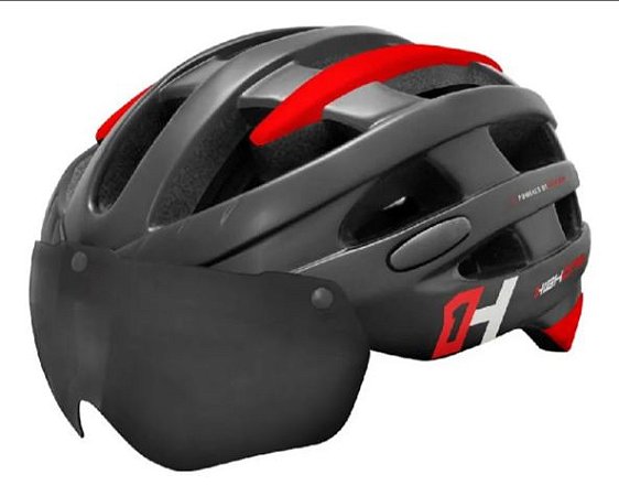 CAPACETE CICLISMO HIGH ONE CASCO NEW C/ ÓCULOS