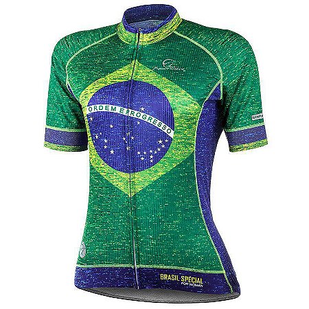 Camisa Ciclismo Mauro Ribeiro Brasil Special Feminina