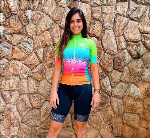 CAMISA CICLISMO INVICTO ICE CREAM FEMININA