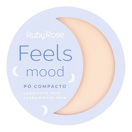 PÓ COMPACTO FACIAL FEELS MOOD RUBY ROSE PC03 HB7232-03