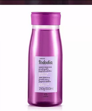 SABONETE LIQUIDO EM GEL NATURA TODODIA AMEIXA E FLOR DE BAUNILHA 300ML -  Conveniências de Beleza - os melhores produtos de maquiagem e beleza do país