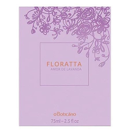 FLORATTA AMOR DE LAVANDA DESODORANTE COLONIA 75ML - Conveniências de Beleza  - os melhores produtos de maquiagem e beleza do país