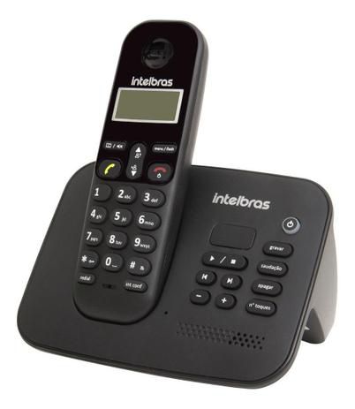 Telefone Sem Fio Digital Ts 3130 Com Secretaria Eletrônica - Intelbras