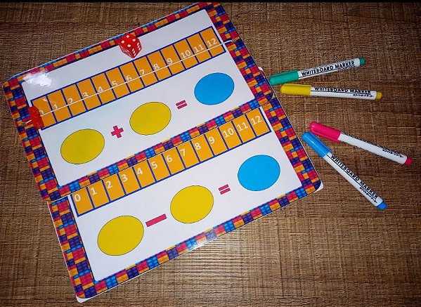 Recurso para adição e subtração em PDF