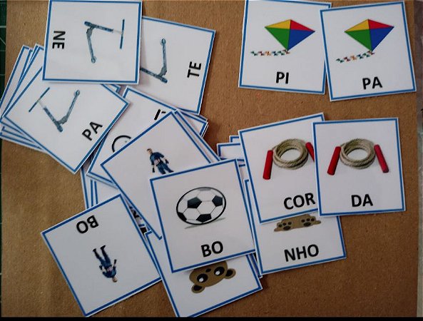 Monta palavras brinquedos