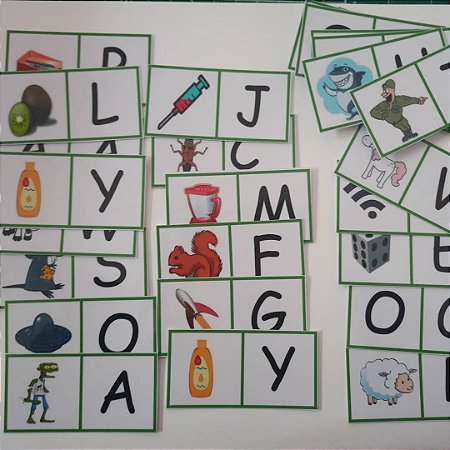 Dominó letra inicial/figura PDF