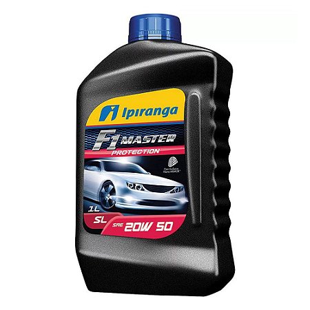 Óleo Motor F1 Master Protection SL 20W50 Mineral 1L - IPIRANGA