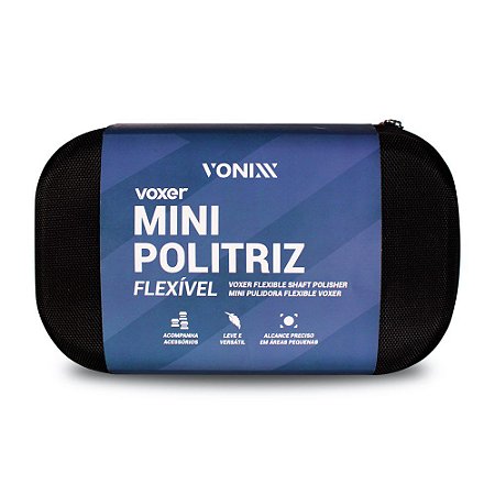 Mini Politriz Cabo Flexível Voxer Vonixx