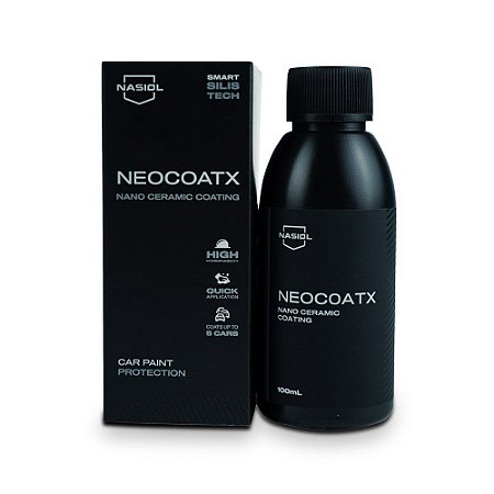 NEOCOATX 100ML Nasiol (Durabilidade até 1 ano) Faz até 5 Carros