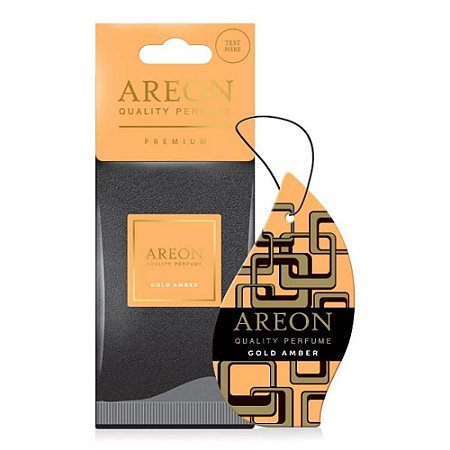 Aromatizante Premium Gold Amber Areon