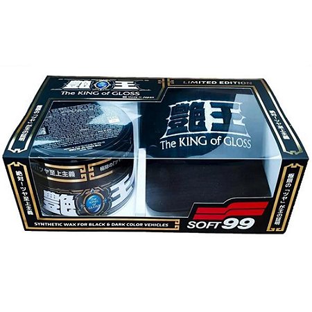 The King Of Gloss Black 300gr + Brinde Boné - Soft99