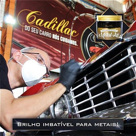 Polidor de Metais Metal-Lac 150gr - Cadillac