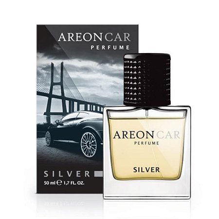 Areon For Car (Perfume Longo) Silver 50ml - Areon