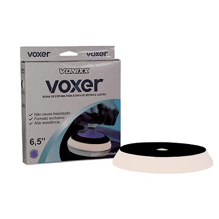 Boina de Espuma Branca Voxer 6,5¨- Vonixx