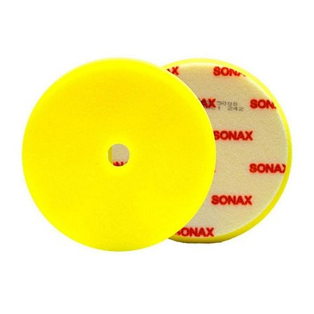 Boina Amarela - Refino C/ Furo 5,5¨ - Sonax