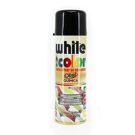 Orbispray Tinta Spray Preto - Orbi