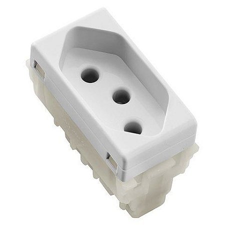 MODULO TOMADA 2P+T 10A TRAMONTINA LINHA LIZ E LUX2