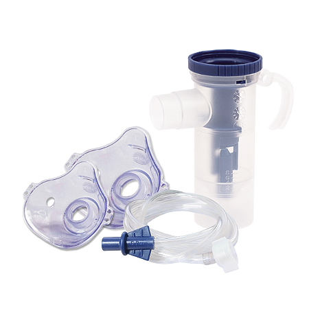 Kit Nebulização Infantil e Adulto - Conexão Rosca Universal (SAQUINHO)