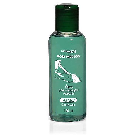 BOM MÉDICO - óleo para massagem com arnica conforado
