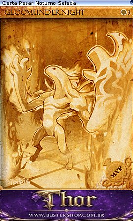 Carta Pesar Noturno Selada