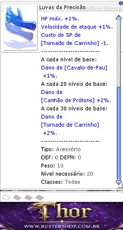 Luvas da Precisão [1]