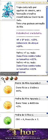 +13 [MEGA] Robe Gelado do Jack Frost ( MA2 ) ( MA1) ( PC1 )