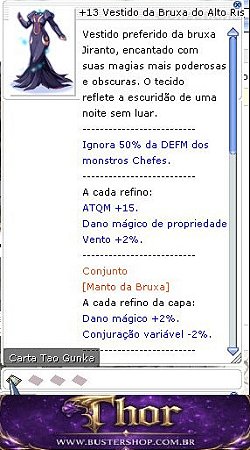 +13 Vestido da Bruxa do Alto Risco