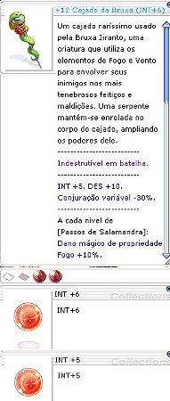 +12 Cajado da Bruxa [1] INT +6 INT +5