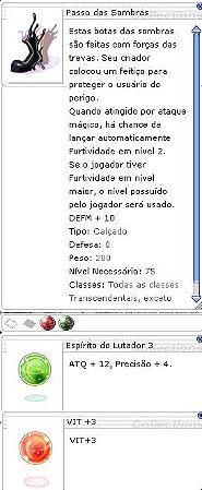 Passos da Sombras [1] Lutador 3/Vit +3