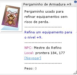 Pergaminho de Armadura +9