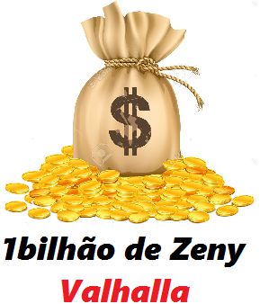 1 bilhão de Zeny - 1b   ( Ragnarok Valhalla )