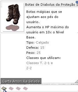 Botas de Diabolus da Proteção Selada